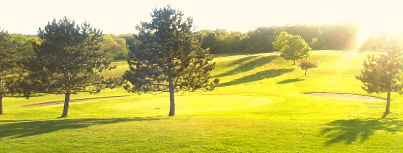 Aerial view of Five Flags Golf Course